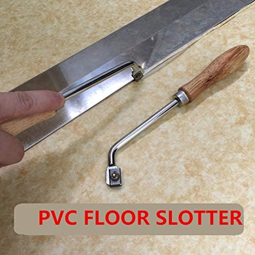 Vinyl Floor Plastic Welding Slot Knife Plastic Floor Welding Grooving Gouge+10 Blades, Welding Slot Knife 1Set - Image 4