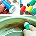 Magic Stainless Steel Cleaner Brush Stick Rust Remover Metal Polisher 4PCS