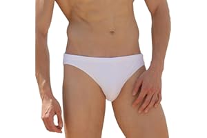 EASEJUICY Mens Gradient Swim Briefs Stylish Comfortable Bikini Swimwear Sexy Micro Swimsuit Bathing Suit
