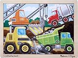 Melissa & Doug Construction Site 12 Piece Jigsaw Puzzle