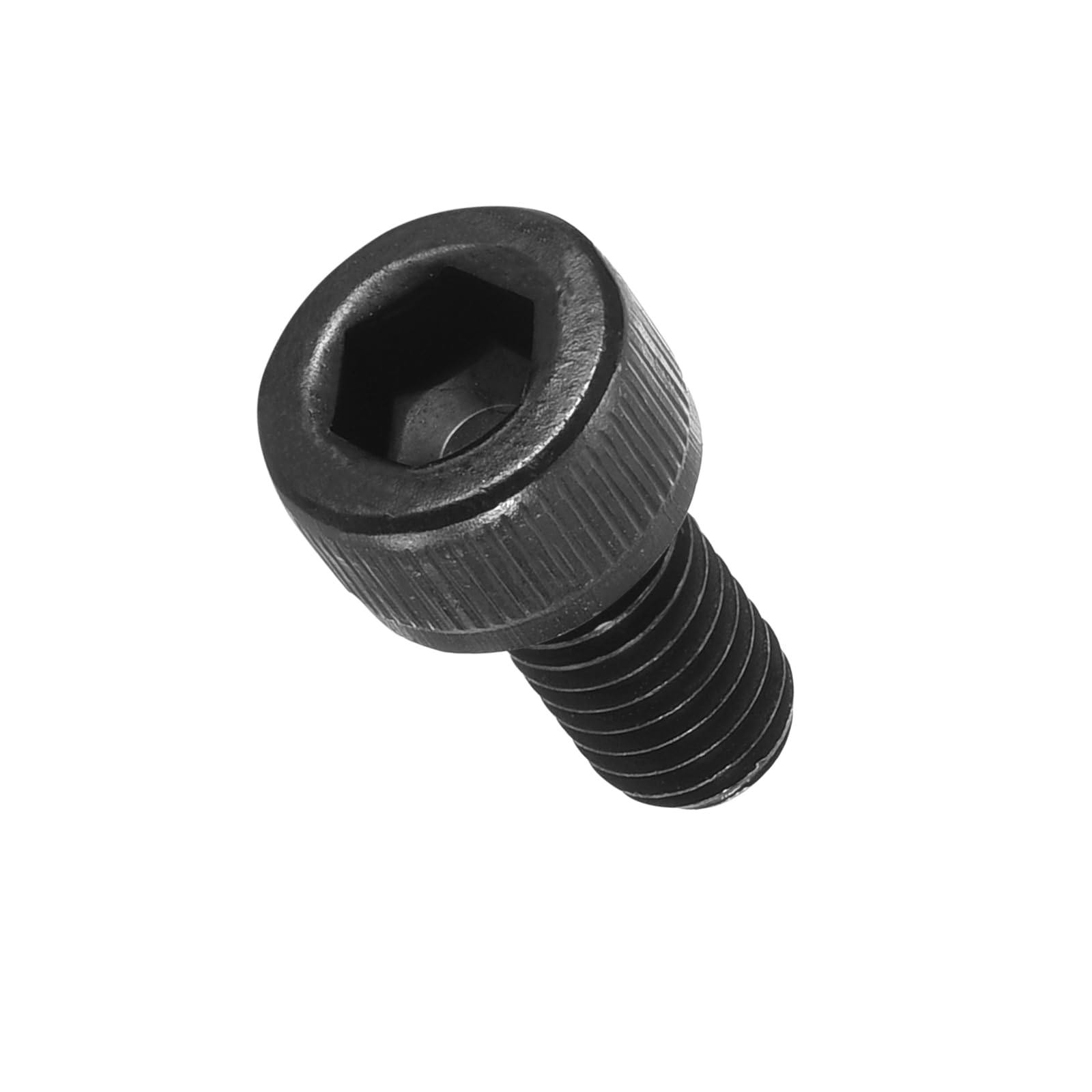 METALLIXITY Socket Head Cap Screws(M6-1x12mm)50Pcs, Carbon Steel Allen Socket Drive DIN912/ISO4762 Metric Oxide - Machine Grade 12.9 Internal Hex Screw UNC Coarse, Black