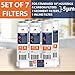 Aquaboon P-7PK Filters Premier 1-Year 5-Stage Reverse Osmosis Replacement Filter Kit