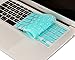 MOSISO Silicone Keyboard Cover Compatible with MacBook Air 13 inch A1466 A1369 2010-2017&Compatible with MacBook Pro 13/15 inch (with/Without Retina Display, 2015 or Older Version), Hot Blue