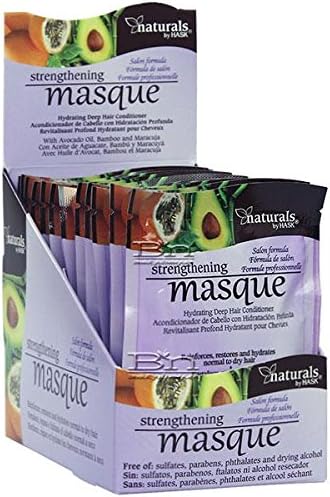 Naturals by Hask Strengthening Masque (Display of 12)