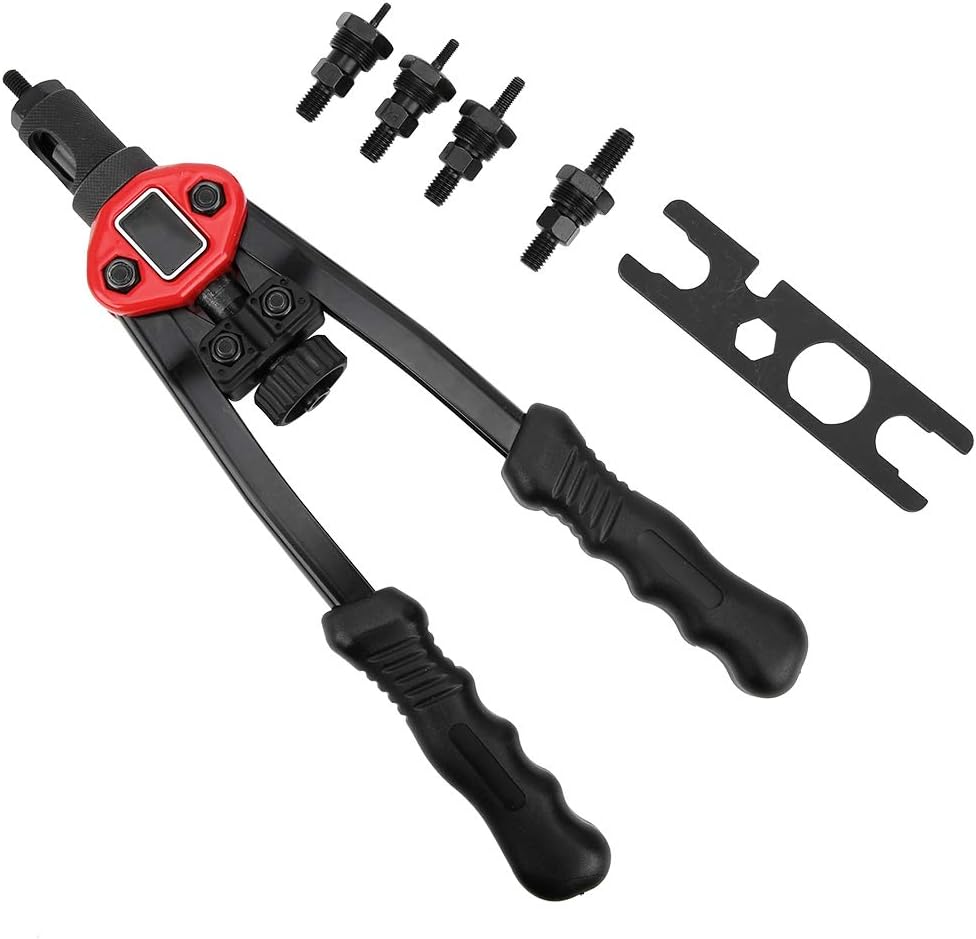 12 Inch Hand Rivet Nut Tool High Accuracy Threaded Nut Riveter Hand Riveter Pliers Set Rivet