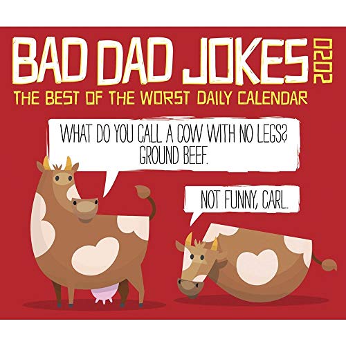 !B.E.S.T Bad Dad Jokes 2020 Box Calendar T.X.T