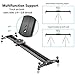 Neewer 47 inches/120 centimeters Aluminum Alloy Camera Track Slider Video Stabilizer Rail for DSLR Camera DV Video Camcorder Film Photography, Load up to 11 pounds/5 kilograms