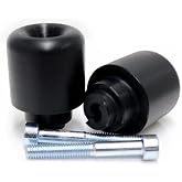 Shogun USA Made Hon CBR600RR CBR1000RR CBR929RR CBR954RR RC51 F2 F3 F4 F4I CBR600F Black Bar Ends - Sliders - 725-1309