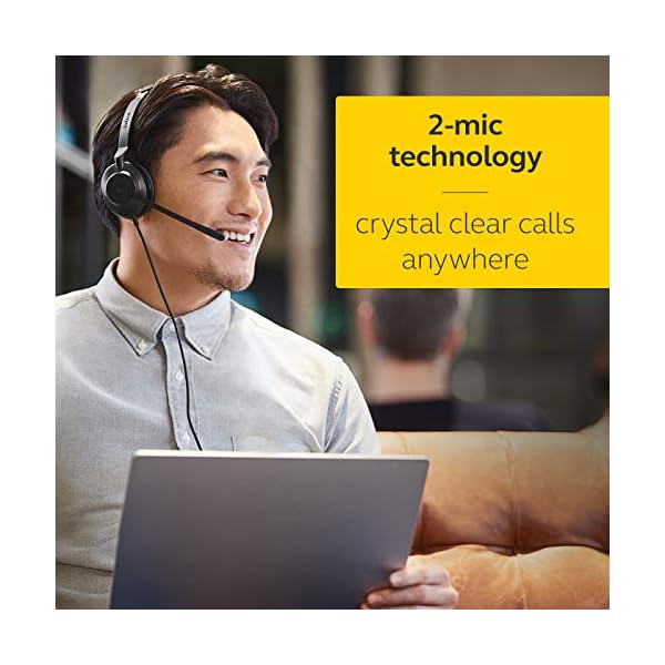 Jabra-Evolve2-30-Headset--Noise-Cancelling-UC-Certified-Mono-Headphones-With-2-Microphone-Call-Technology--USB-A-Cable--Black Jabra Evolve2 30 Headset – Noise Cancelling UC Certified Mono Headphones with 2-Microphone Call Technology – USB-A Cable…