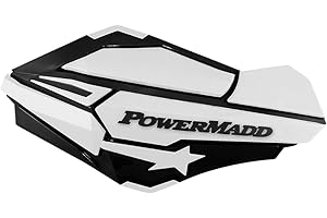 PowerMadd Sentinel Handguards Black/White