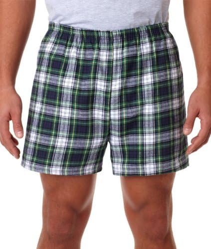 Robinson Apparel Unisex Plaid Flannel Short - ROYAL STEWART - S Unisex Flannel
