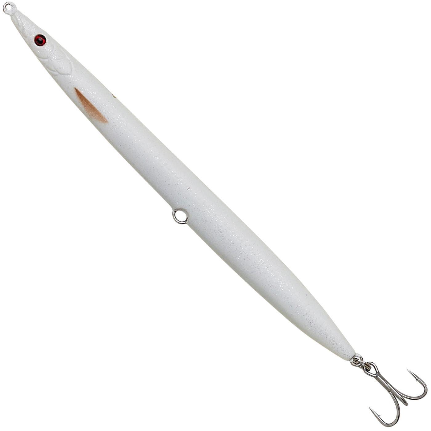 Savage Gear Sandeel Salt Water Pencil Lure: Matte White