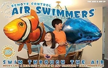 air swimmers flying clownfish