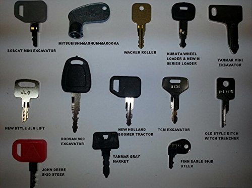 Keyman 88 Keys Heavy Equipment Key Set/Construction Ignition Keys Set 88 different keys - Thumbnail 6