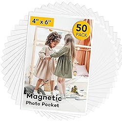 YixangDD 50 Pcs Magnetic picture frames for