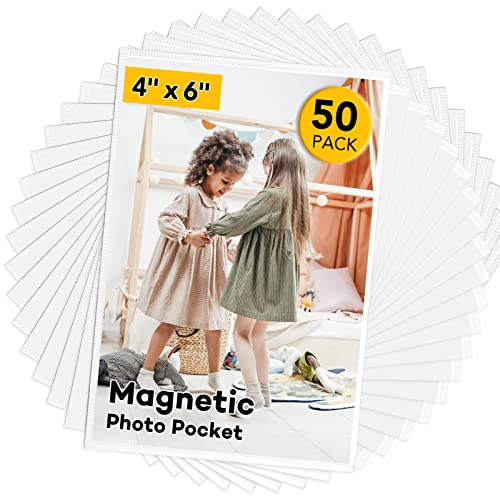YixangDD 50 Pcs Magnetic picture frames for