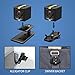 Spy Camera, DOTSOG Upgraded 1080P Portable Hidden Camera Mini Camera HD 1080P/720P Spy Home Security Wireless Cameras with Night Vision Motion Detection for Home, Car, Drone, Office