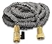 Heavy Duty Expanding 50ft Garden Water Hose by Titan Leak Resistant Solid Brass Connectors Super Strong And Durable Double Layer Latex Core Design Expandable Flexible Lightweight For Home Use