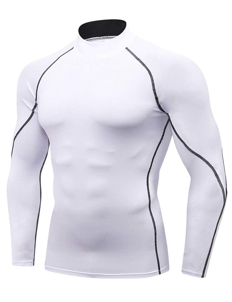 turtleneck compression shirt