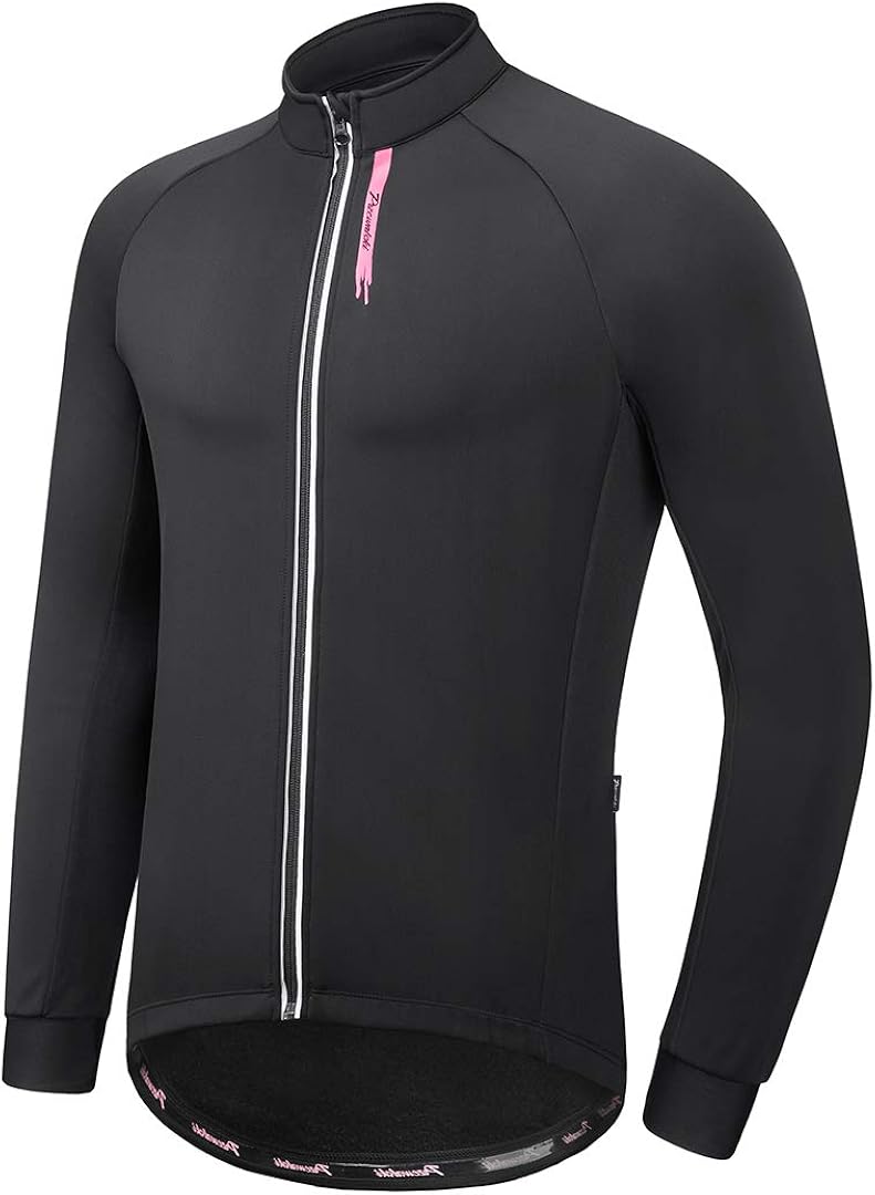 Przewalski Winter-Fahrradjacke für Herren, Thermo-Softshell ...