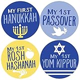 Jewish Holiday Stickers, Baby Stickers, Jewish Baby Sticker, Hanukkah Sticker