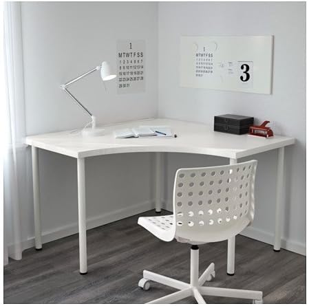 Amazon Com Ikea Corner Table White 102020 1185 3022 Kitchen
