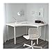 Ikea Corner Table, white 102020.1185.3022
