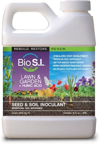 Bio SI Lawn and Garden Humic Acid Soil Conditioner, Pint