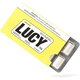 LUCY™ Nicotine Gum 4mg, 100 Count, Mango - Canada NPN# 80108821 - NRT Stop Smoking Aid, Reduce Withdrawal Symptoms & Cravings