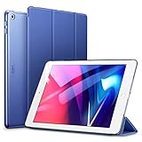 ESR Yippee Trifold Smart Case for iPad 9.7 2018/2017[A1822, A1823,A1893,A1954], Lightweight Smart Cover with Auto Sleep/Wake, Hard Back Cover for iPad 9.7 iPad 5th / 6th Generation, Navy Blue