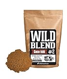 Wild Blend #2, Cocoa Powder and Reishi Mushroom Powder 4:1 Extract Blend for Smoothies, Shakes, Coffee, Baking - Health, Performance, Nootropic (#2 Coco-Ishi - 8 oz)