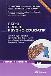 PEP-3 Profil psycho-éducatif