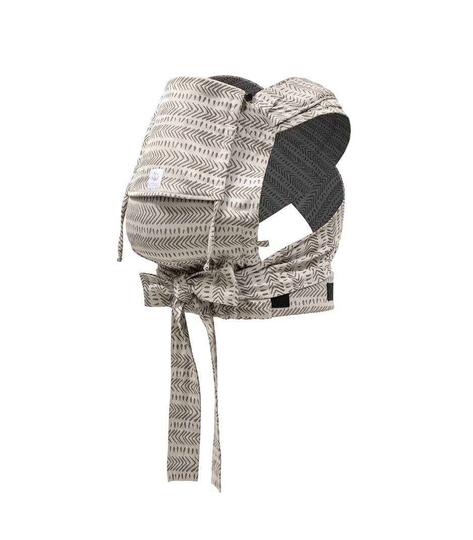 Stokke Carrier - Lightweight Ergonomic Baby Sling, Stokke Limas, Unisex, 3-15 kg, Boho Beige, Machine Washable, Hip-Front-Back Carrier