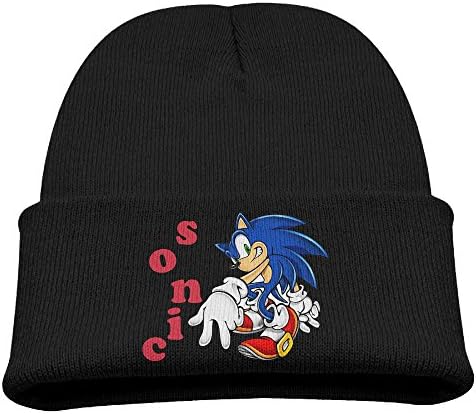 Sonic The Hedgehog Unisex Winter Skull Cap Hat For Kid