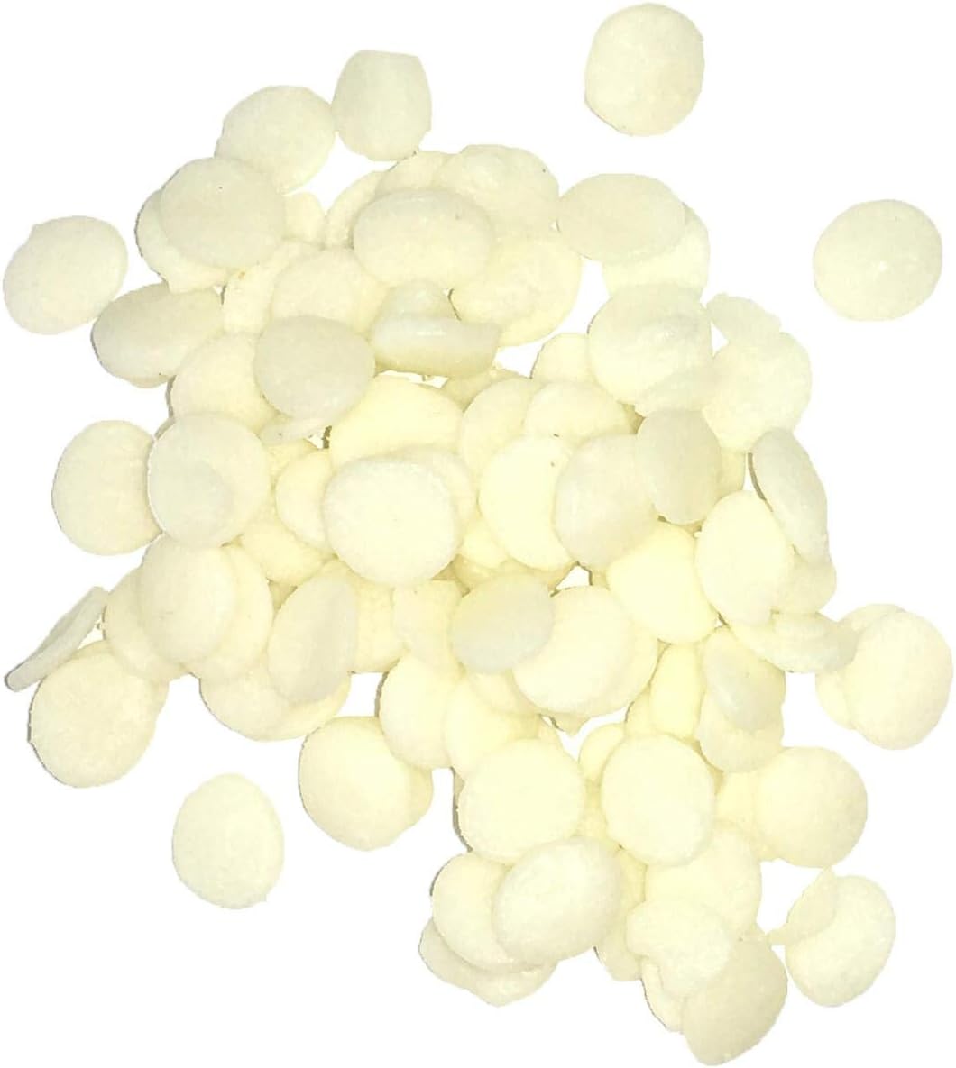 White Round Sequins Edible Confetti Sprinkles - 4 oz - Packaged in a National Cake Supply FDA approved heat sealed bag