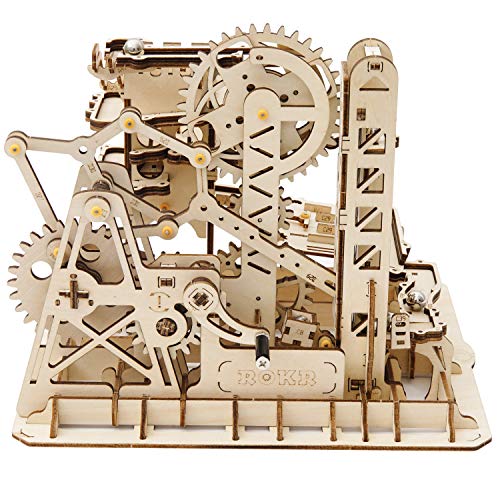 ROKR Marble Run 3D Wooden Puzzles Model Building Kits for Adults