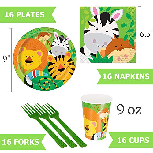 Zoo-Jungle Animals Party-Supplies Decorations Balloons
