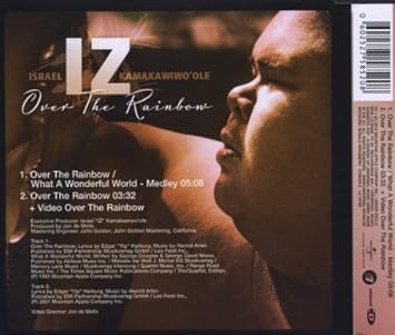 Over The Rainbow Kamakawiwo Ole Israel Iz Amazon Fr Musique