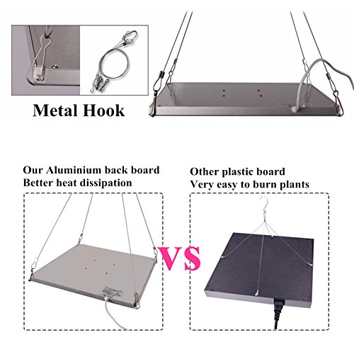 45W Led Grow Lights, Lightimetunnel Upgraded Plant Grow Light Full Spectrum for Indoor Plants Seedling Growing and Flowering …