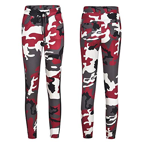 Limsea Womens Baggy Pants Trousers Casual Camouflage Camo Cargo Military Army Combat