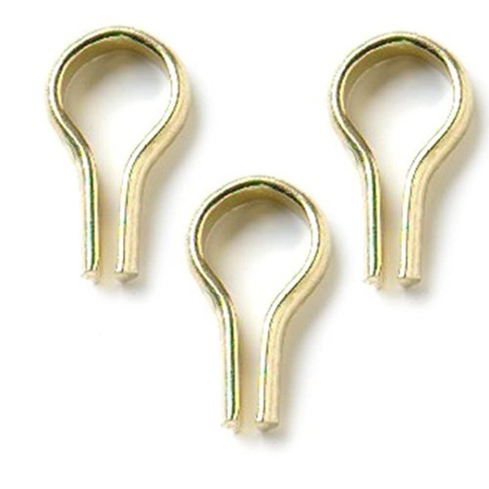 Merriway BH05095 (8 Pcs) Banjo Style Bookcase Stud Electro-Brassed Steel - Pack of 8 Pieces