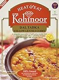 Kohinoor Heat & Eat Curries, Dal Tadka, 10.5-Ounce Boxes (Pack of 2)