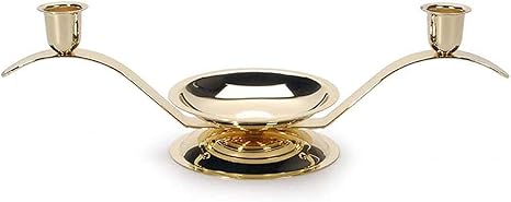 Amazon Com Darice Gold Anniversar Victoria Lynn 12 75 X 4 Unity Center With Two Taper Candle Holders Add An Elegant Touch To Wedding Ceremony Or Anniversary Party Makes A Keepsa Home Kitchen