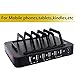 CXCase 6-Port USB Charging Station Dock Stand & Organizer, Multi Port Charger Station, Universal Cell Phone Docking Station for iPhones, Samsung Galaxy, iPad, Tablets, Apple Watch, Smartphones