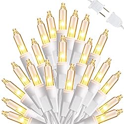 Clear Christmas Lights, 77ft 300 Count Incandescent
