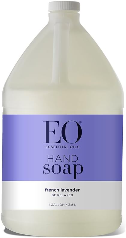 EO Hand Soap: French Lavender, 128 Ounce Refill
