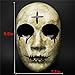 Ubauta Purge Mask for Adult Halloween costumes: Cross and God Masks, Scary Horror Face, for Cosplay Masquerade Clown Party - Cross1
