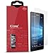iCarez HD Clear Screen Protector for Lumia 950 XL, 3-Pack Pet Film