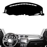 leather dash board cover mat Compatible with Suzuki