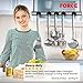 Force Magnet - 10 Pack Magnetic Hooks - Sturdy, Protective & Versatile - Organize Your Home, Office, Classroom & More - Perfect for Cruise Ship Holidays - Includes Bonus No-Scratch Pads